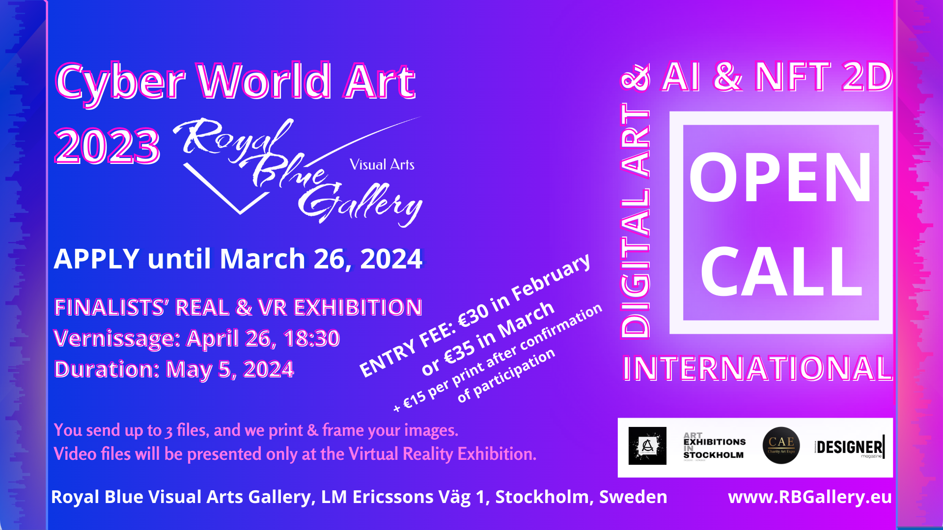 International Open Call: Cyber World Art 2023