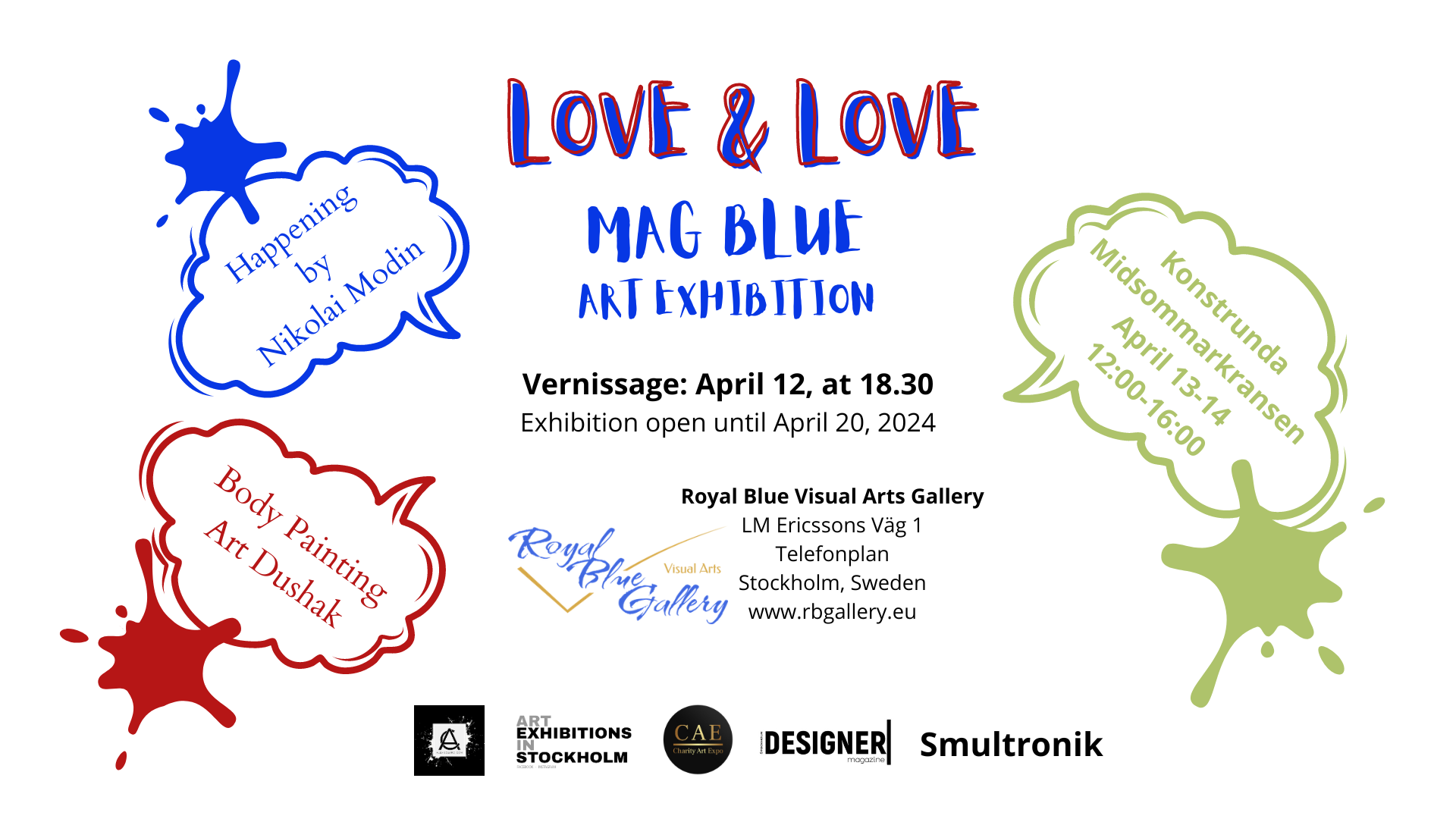 Love & Love – Mag Blue Art Exhibition